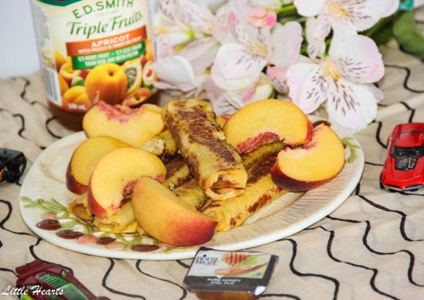 Apricot French Toast Roll Ups