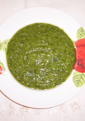 Una foto de Salsa pesto