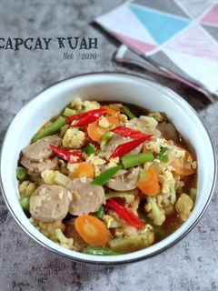 Foto resep Capcay Kuah