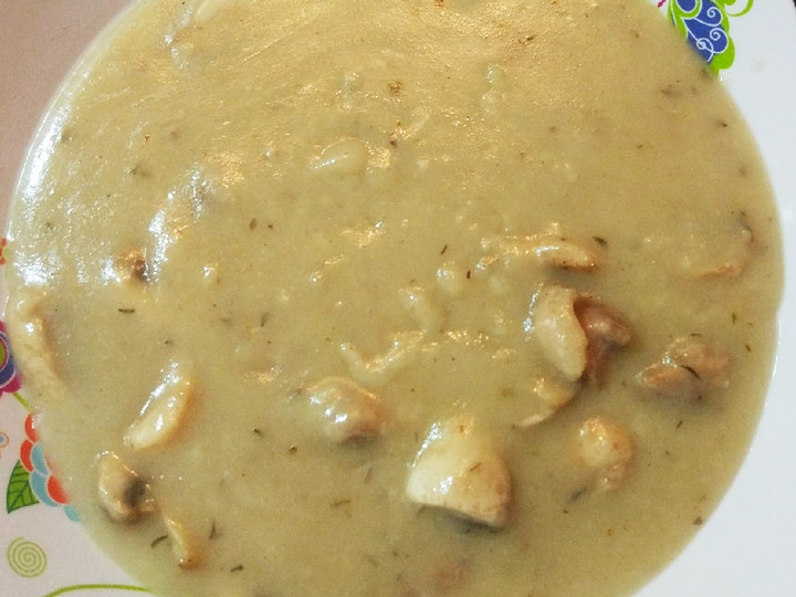 Standar Resep  bikin Chicken Gravy With Mushrooms yang nagih banget