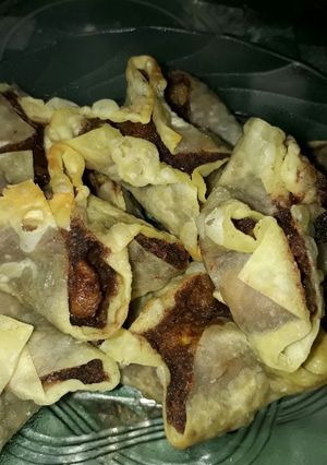 Foto resep Pangsit pisang lumer