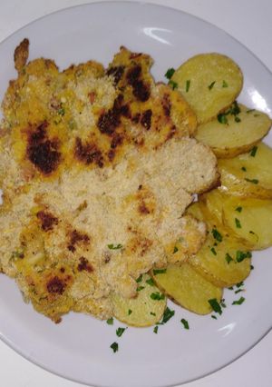 Una foto de Milanesas de pollo a la casanova