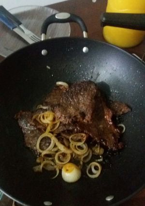 Foto de Bife acebolado de coxão mole