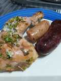 Pollo al chimichurri en el horno