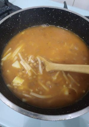 عکسی از دستور عدسی خوشمزه و راحت