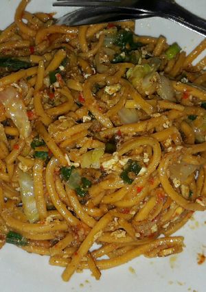 Foto resep Mie goreng mie lidi