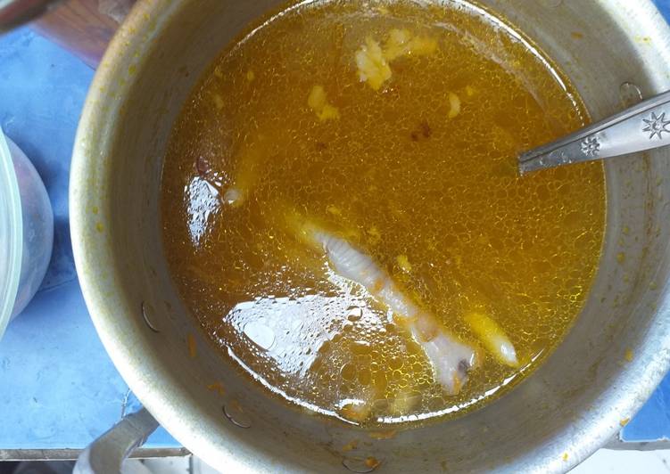 Sup Ceker 3S (Sederhana, Simple Nan Sedaap)