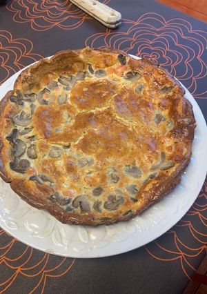Foto principal de Quiche de salmón y queso azul