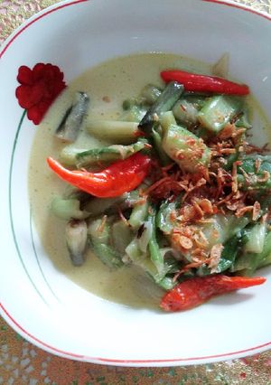 Foto resep Lodeh lompong kuah susu