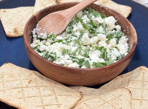 Una foto de Botana con queso Feta