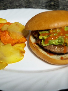Una foto de Hamburguesa mexicana