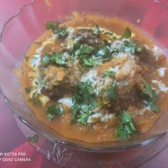 A picture of Methi Paneer kofta.