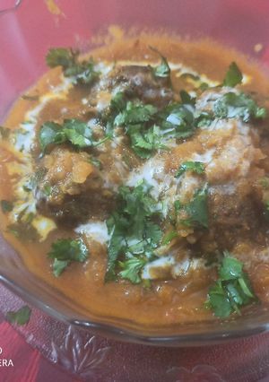 A picture of Methi Paneer kofta.