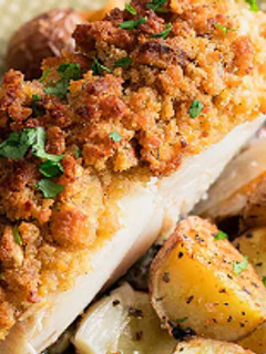 Foto de Bacalhau com Broa