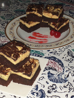Foto resep #34 Cream Cheese Marble Brownies🍒🤎