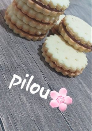 صورة لوصفة بسكويت المحلات سااهل🍪🌸