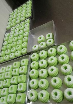 Foto resep Putu ayu pandan