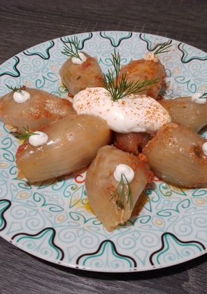 Φωτογραφία της συνταγής Iraqi sarma (κρεμμυδοντολμάδες)