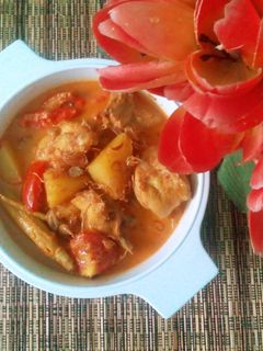 Foto resep Tongseng ayam kentang santan