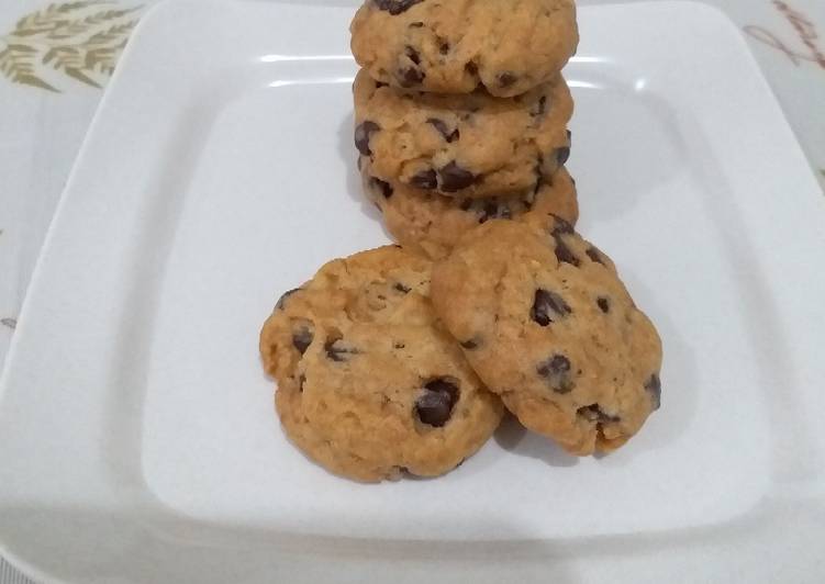 Cara Gampang Menyiapkan Chocochip cookies ? yang Menggugah Selera