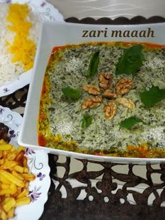 عکسی از دستور بورانی اسفناج