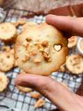 Buttery Cashew Biscuits (Eggless)
