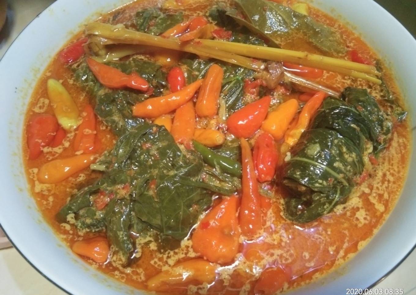 Buntil Daun Singkong