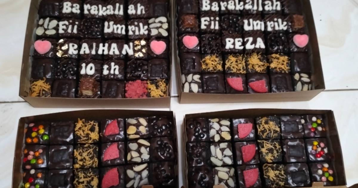 Resep Fudgy Brownies Super Nyoklat Oleh Rahasia Cookpad