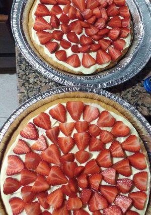 Una foto de Tarta de frutillas