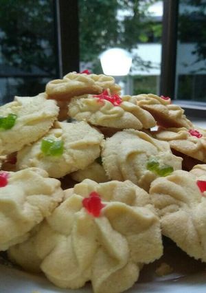 Foto resep Kue semprit aku😵