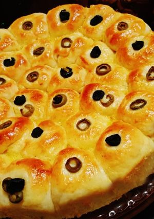 صورة لوصفة خلية نحل بالعجينة المخْمَلِيٌّة white velvet dough