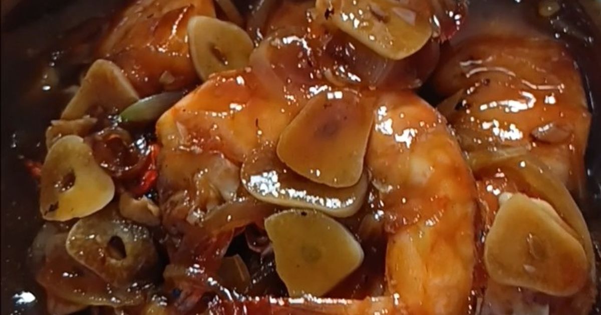Udang saos mentega enak