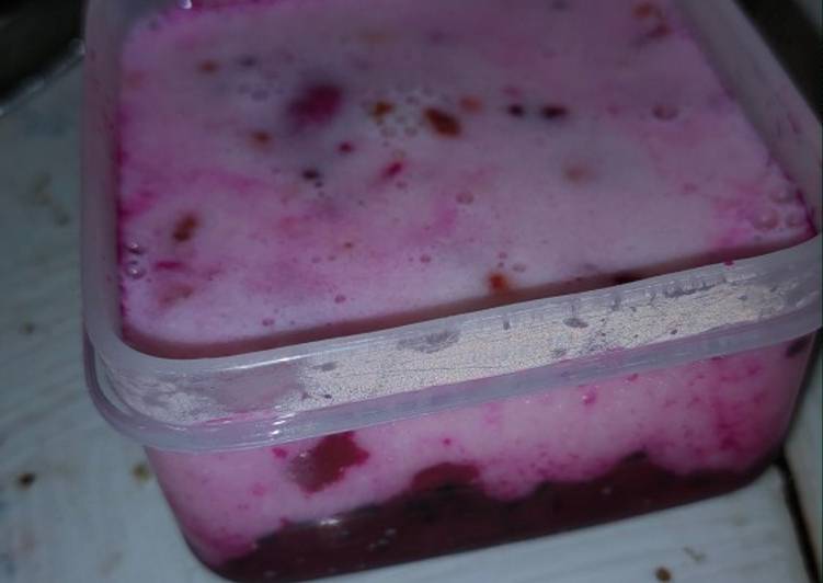 Snack MPASI 10+ Puding buah naga bb booster+pelancar bab