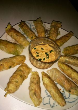 A picture of Cabbage chicken dumplings.