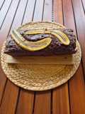 Pan de plátano y chocolate sin azúcar y riquísimo