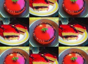 รูปของ เค้กลูกหม่อนหน้านิ่ม(นึ่งไม่อบ)🍰