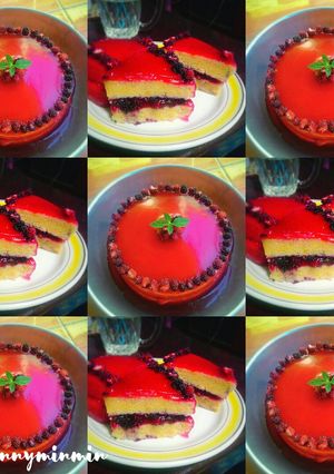 รูปของ เค้กลูกหม่อนหน้านิ่ม(นึ่งไม่อบ)🍰