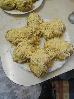 Una foto de Patatas rellenas gratinadas