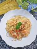 Spicy Shrimp Aglio Olio Pasta