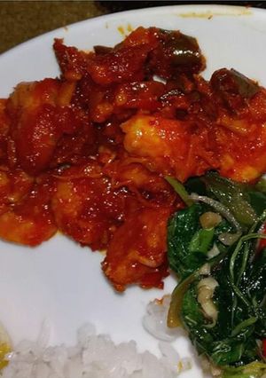 Foto resep Udang balado