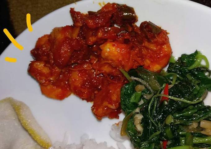 Udang balado