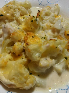 Una foto de Coliflor gratinada con queso