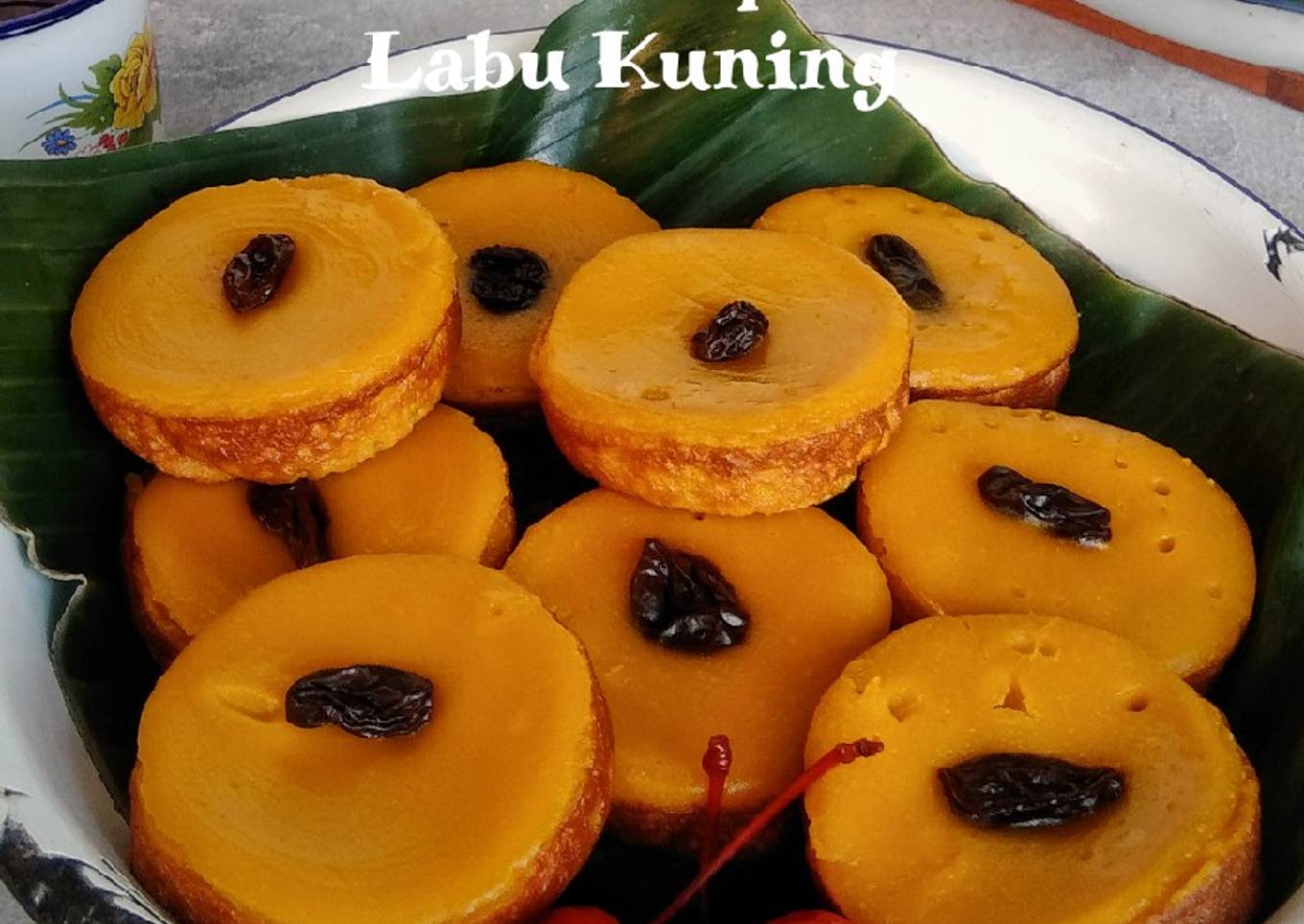 Kue lumpur labu kuning