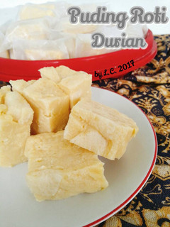 Foto resep Puding Roti Durian