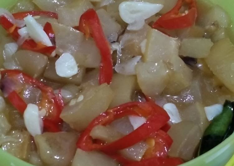 Tumis Kikil Lombok Merah