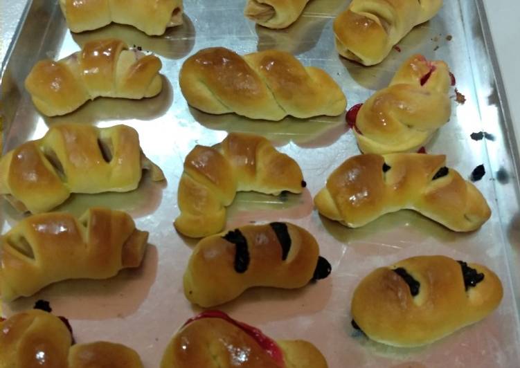 makanan Roti Unyil ala dapur mami Jadi, Enak