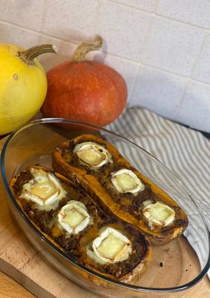 Une photo de Butternut farcie