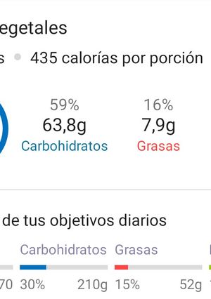 Una foto de Lentejas vegetales