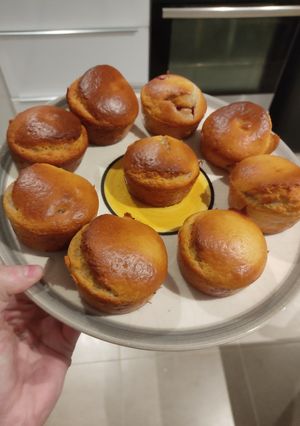Une photo de Muffins aux framboises