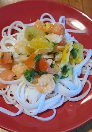 A picture of Shrimp Scampi.